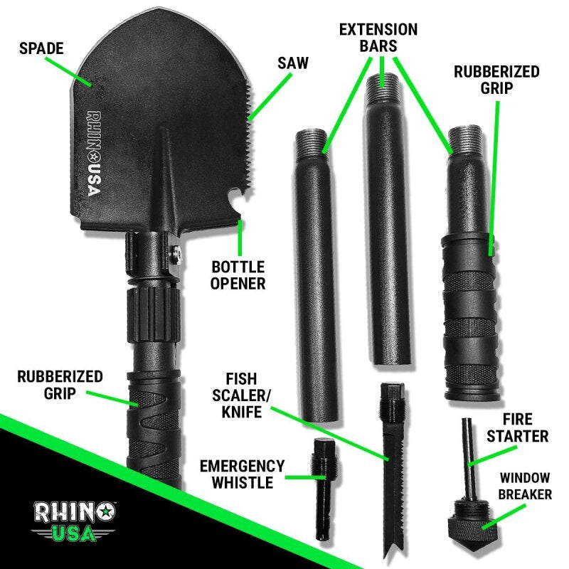 

Rhino USA RNO-SURVIVAL-SHOVEL - RSARNO-SURVIVAL-SHOVEL - Rhino USA Ultimate Survival Shovel - Shipped in Europe - Tuningsupply.com
