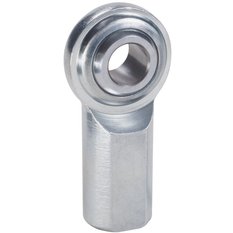 QA1 C Series 2-Pc Rod End - Female/Left Hand - .75in Bore x 3/4-16 - Carbon Steel-tuningsupply.com