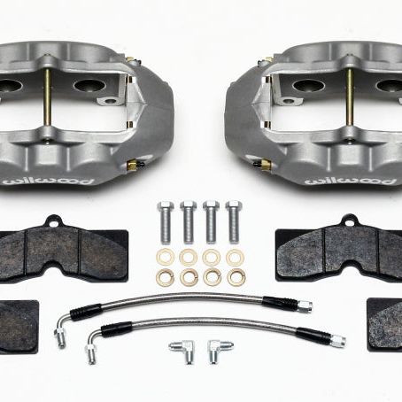 Wilwood D8-4 Rear Caliper Kit Clear Corvette C2 / C3 65-82-Big Brake Kits-Wilwood-WIL140-10790-SMINKpower Performance Parts