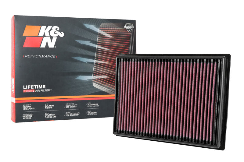 

K&N Engineering 33-3045 - KNN33-3045 - K&N 2016 TOYOTA HILUX REVO 2.8L L4 DSL Drop In Air Filter - Shipped in Europe - Tuningsupply.com
