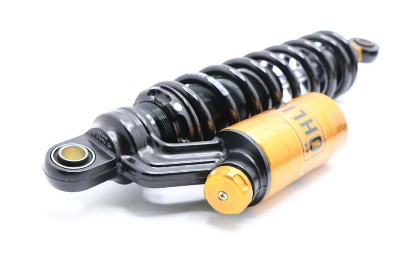 

Ohlins HD 764LE - OHLHD 764LE - Ohlins 91-17 Harley-Davidson Dyna FXD STX 36 Blackline Shock Absorber w/ Gold Accents - Shipped in Europe - Tuningsupply.com
