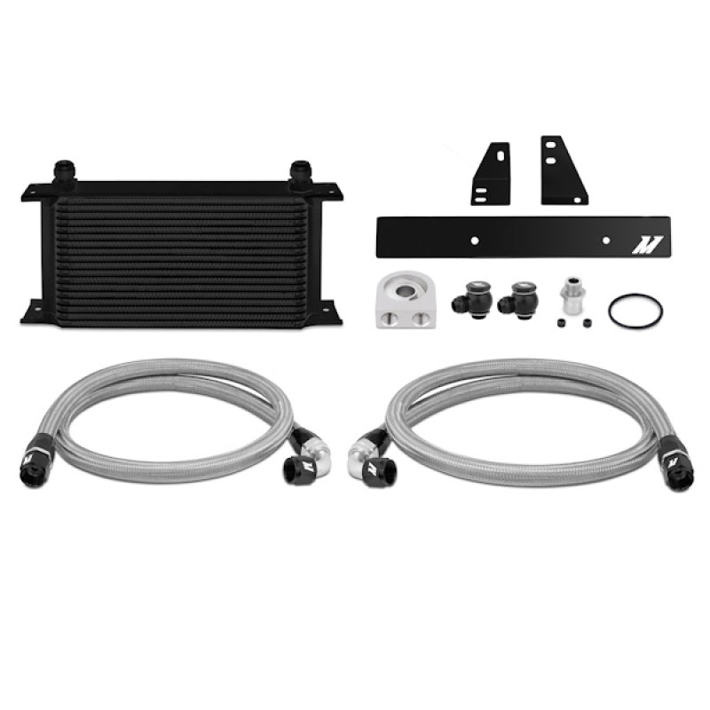 Mishimoto 09+ Nissan 370Z / 08+ Infiniti G37 (Coupe Only) Oil Cooler Kit - Black-tuningsupply.com