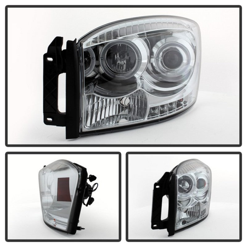 

SPYDER 5010018 - SPY5010018 - Spyder Dodge Ram 1500 06-08/Ram 2500 06-09 Projector Headlights LED Halo LED Chrm PRO-YD-DR06-HL-C - Shipped in Europe - Tuningsupply.com
