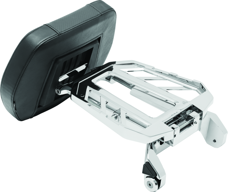 Kuryakyn Neo Driver & Passenger Backrest Chrome-tuningsupply.com