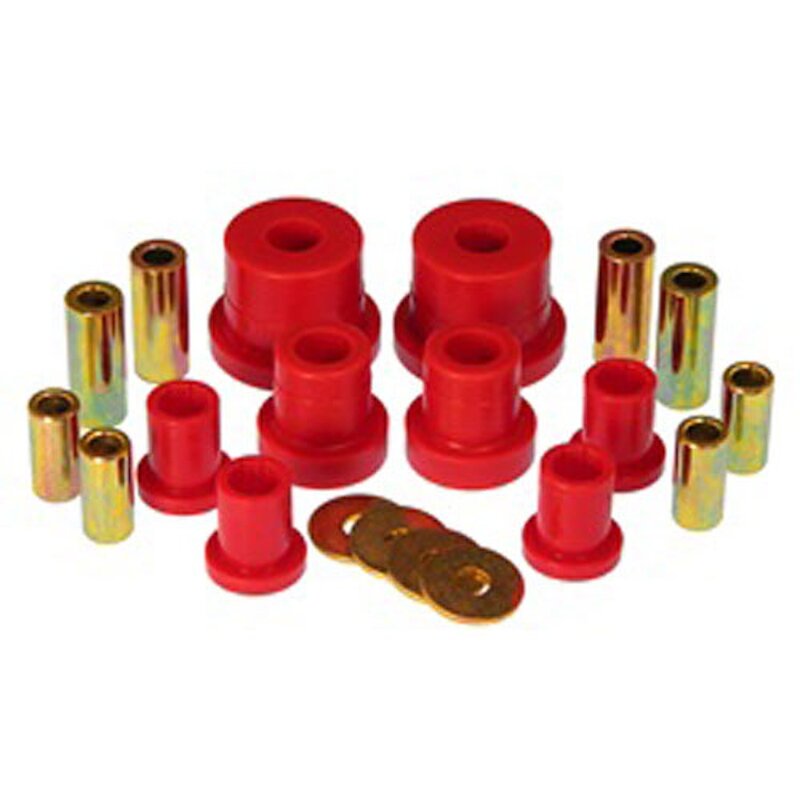 Prothane 06-09 Chevy Trailblazer Front Control Arm Bushings - Red-tuningsupply.com