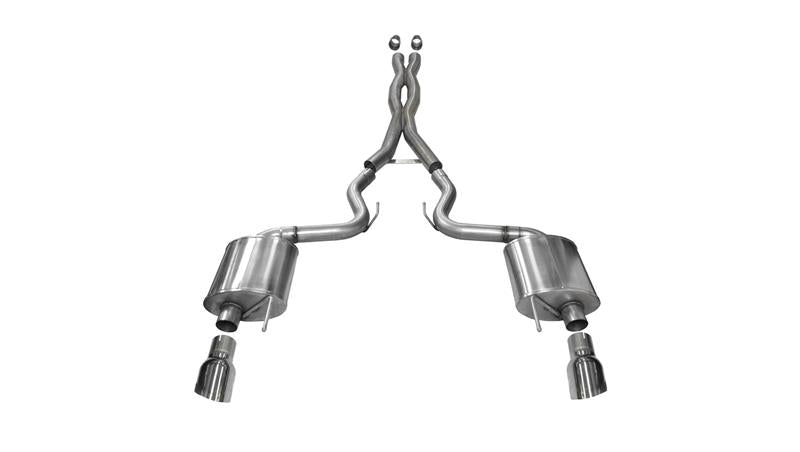 

CORSA Performance 14332 - COR14332 - Corsa 2015-2017 Ford Mustang GT 5.0 3in Cat Back Exhaust Polish Dual Tips (Sport) - Shipped in Europe - Tuningsupply.com
