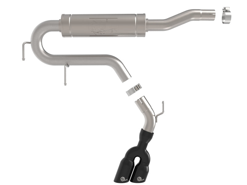 

aFe 49-33155-B - AFE49-33155-B - aFe Rebel Series 2-1/2in 304 Stainless Steel Cat-Back w/ Black Tip Ford Maverick 22-26 L4-2.5L FWD - Shipped in Europe - Tuningsupply.com
