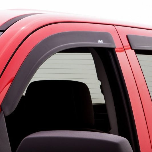 AVS 07-13 Chevy Avalanche Ventvisor Low Profile Window Deflectors 4pc - Matte Black-tuningsupply.com