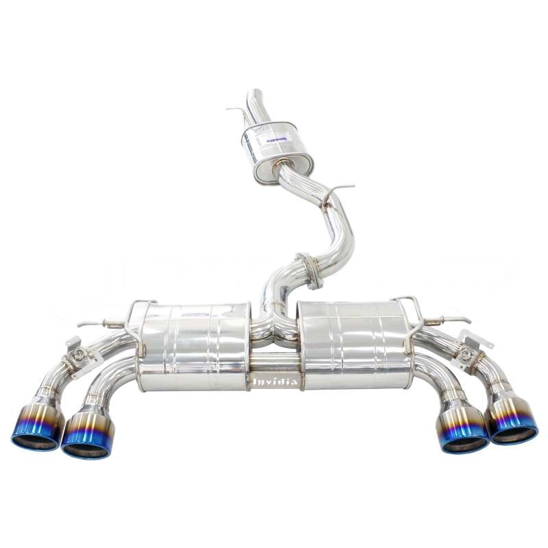 

Invidia HS22GFR8GV4RT - INVHS22GFR8GV4RT - Invidia 2022+ Volkswagen Golf R MK8 76mm R400 Valved Cat Back Exhaust Rolled TI Tips - Shipped in Europe - Tuningsupply.com
