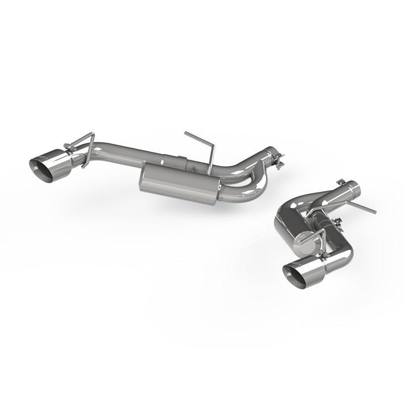 MBRP 16-19 Chevrolet Camaro 2.5in Aluminum Non NPP Axle Back Exhaust System - 4in Dual Wall Tips-tuningsupply.com