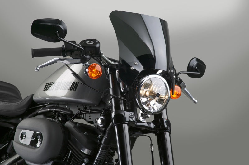 

National Cycle N2835-002 - NATN2835-002 - National Cycle Fits 52-56 mm. O.D. Mohawk Black Hardware/Straight Bracket/Windshield-Dark Tint - Shipped in Europe - Tuningsupply.com
