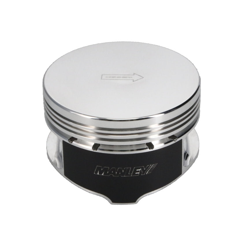 Manley Ford 4.6L/5.4L (3Valve) Flat Top Forged Aluminum 3.572in Bore 0cc Dome Piston Set-tuningsupply.com