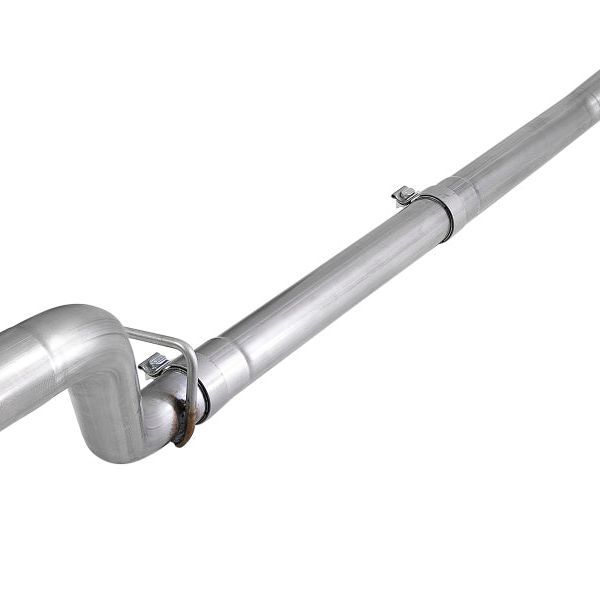 aFe MACH Force-Xp 2-1/2in 409 Stainless Steel Mid-Pipe w/Resonator Delete 18+ Jeep Wrangler JL 3.6L-tuningsupply.com