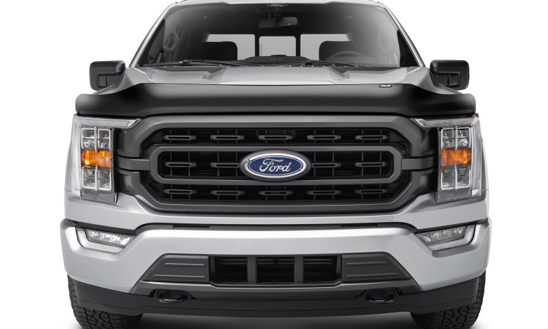 AVS 21-22 Ford F-150 (Excl. Tremor/Raptor) Medium Profile Hood Shield - Smoke-tuningsupply.com