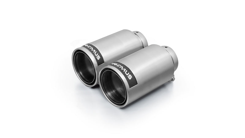
  

Remus  - RMS0026 98CR - Remus Stainless Steel 98mm Polished w/Carbon Insert Tail Pipe Set (Pair) - Shipped in Europe - Tuningsupply.com

