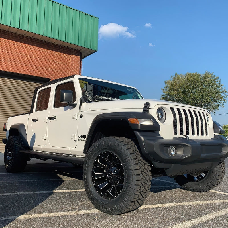 Oracle Oculus Bi-LED Projector Headlights for Jeep JL/Gladiator JT - Matte Blk - 5500K SEE WARRANTY-tuningsupply.com