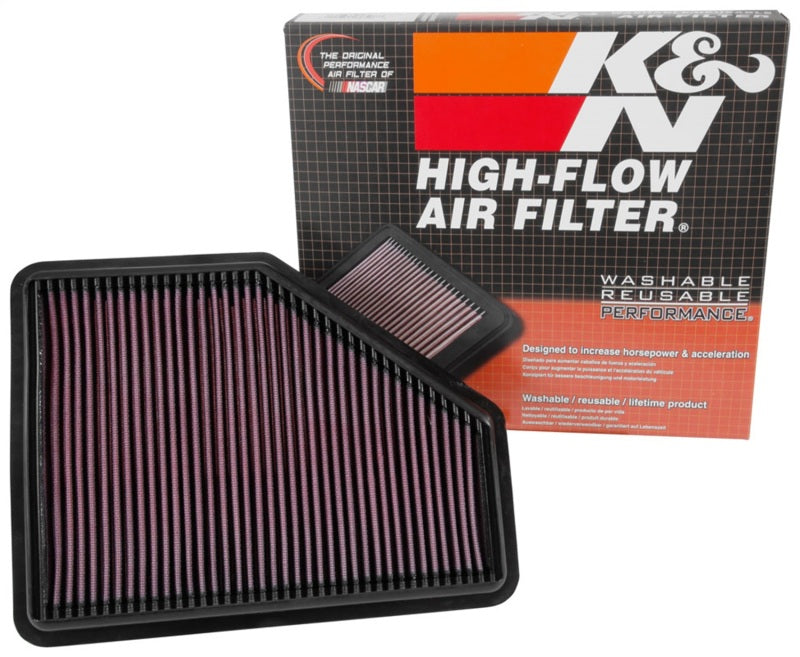 

K&N Engineering 33-3051 - KNN33-3051 - K&N Replacement Air Filter 15-16 BMW 330I 2.0L - Shipped in Europe - Tuningsupply.com
