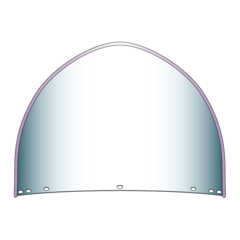 

National Cycle 20003 - NAT20003 - National Cycle Heritage Peaked Top Replacement Beaded Windshield 7 Bolt-Clear - Shipped in Europe - Tuningsupply.com
