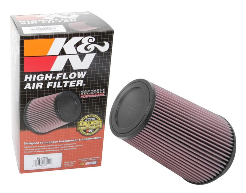 

K&N Engineering RU-2815 - KNNRU-2815 - K&N Universal Clamp-On Air Filter 5in FLG / 6-1/2in B / 4-3/8in T / 8-3/4in H - Shipped in Europe - Tuningsupply.com
