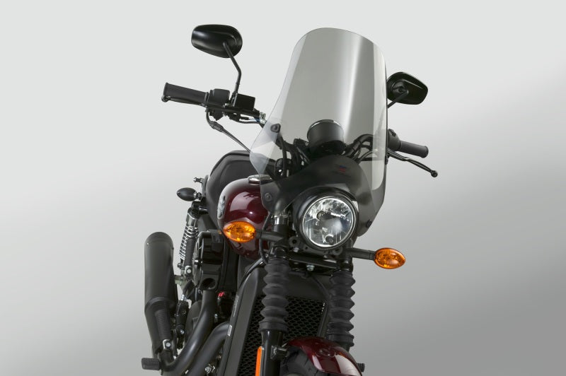 

National Cycle N25001 - NATN25001 - National Cycle Street Shield w/ Handlebar 7/8 and 1 in. U-Clamp - Tint - Shipped in Europe - Tuningsupply.com
