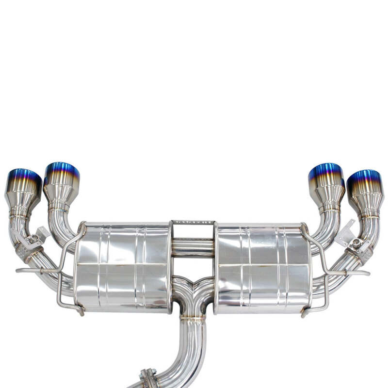 

Invidia HS22GFR8GV4RT - INVHS22GFR8GV4RT - Invidia 2022+ Volkswagen Golf R MK8 76mm R400 Valved Cat Back Exhaust Rolled TI Tips - Shipped in Europe - Tuningsupply.com
