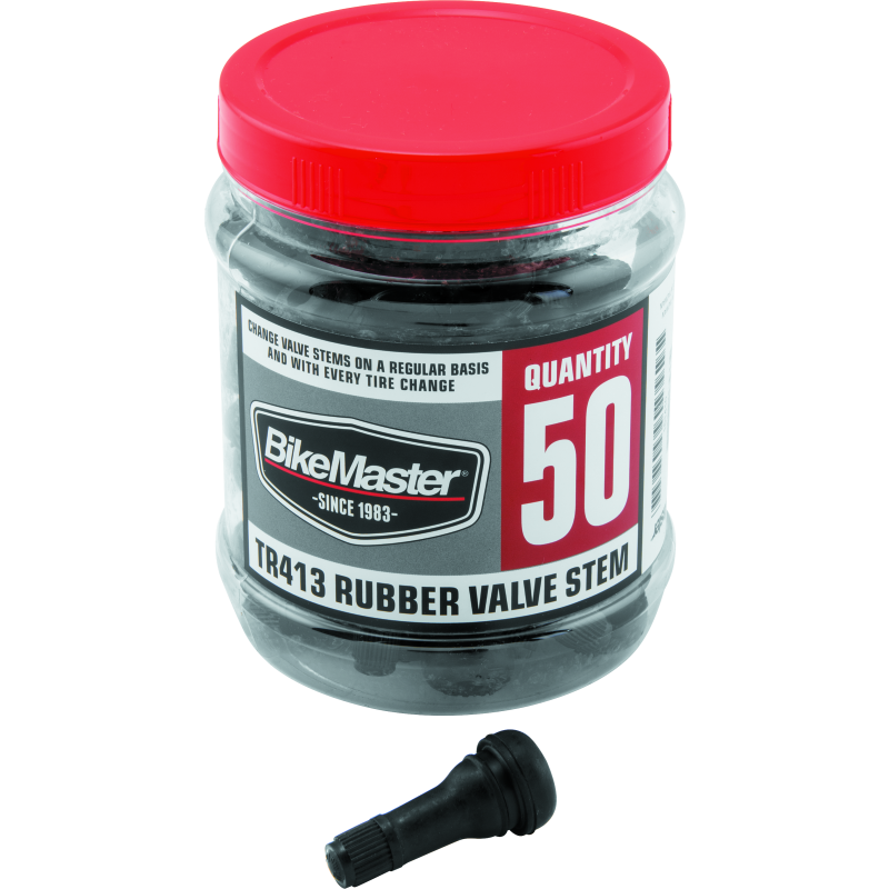 BikeMaster Valve Stem TR413 Rubber Tub/51-tuningsupply.com