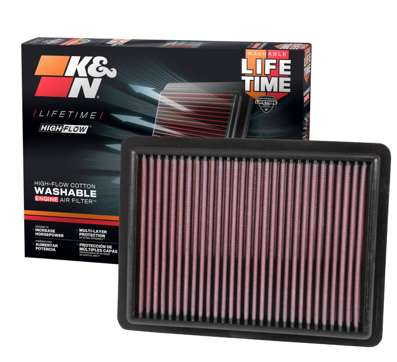 

K&N Engineering 33-3096 - KNN33-3096 - K&N 2016 Honda Avancier L4-2.0L F/I Replacement Drop In Air Filter - Shipped in Europe - Tuningsupply.com
