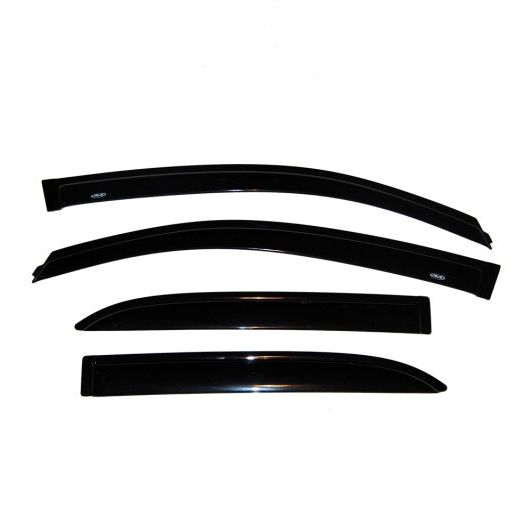 AVS 05-09 Chevy Equinox Ventvisor Outside Mount Window Deflectors 4pc - Smoke-tuningsupply.com