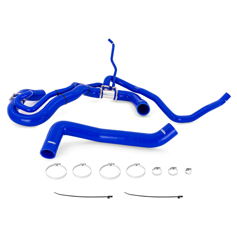 Mishimoto 17-19 Chevrolet Duramax 6.6L L5P Blue Silicone Radiator Hose Kit-tuningsupply.com