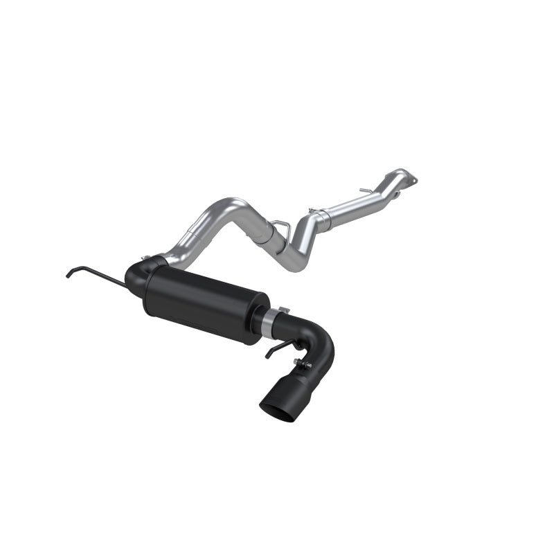 MBRP 2021+ Ford Bronco 2.3L/2.7L EcoBoost 3in Black Aluminized Catback Exhaust-tuningsupply.com