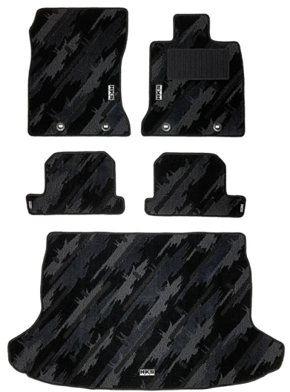 HKS FLOOR MATS ZN8/ZD8 FULL SET OCT LHD-tuningsupply.com