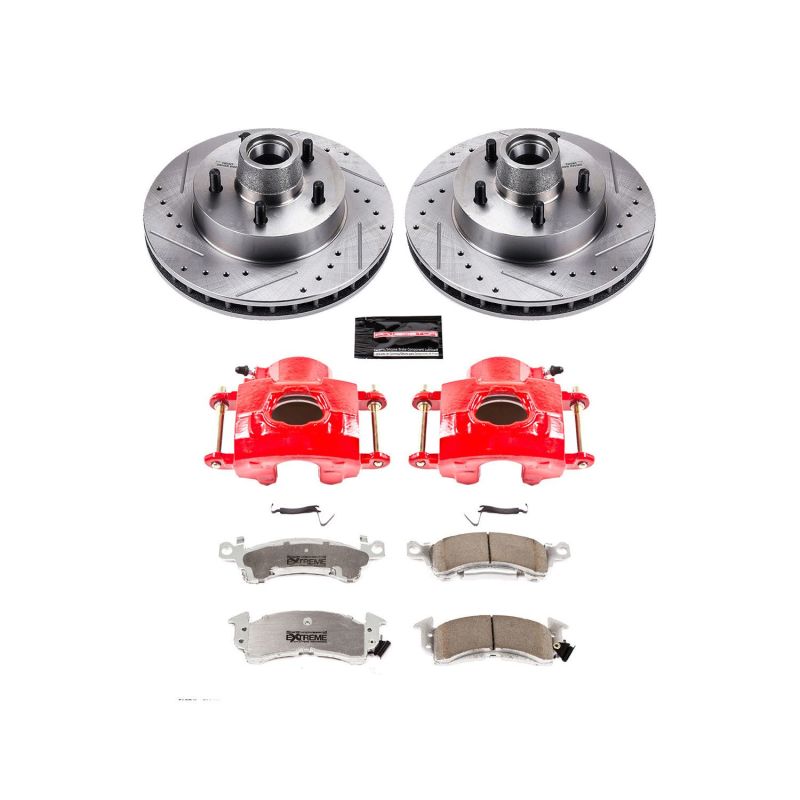 

PowerStop KC4539-26 - PSBKC4539-26 - Power Stop 93-96 Cadillac Fleetwood Front Z26 Street Kit w/Cals - Shipped in Europe - Tuningsupply.com
