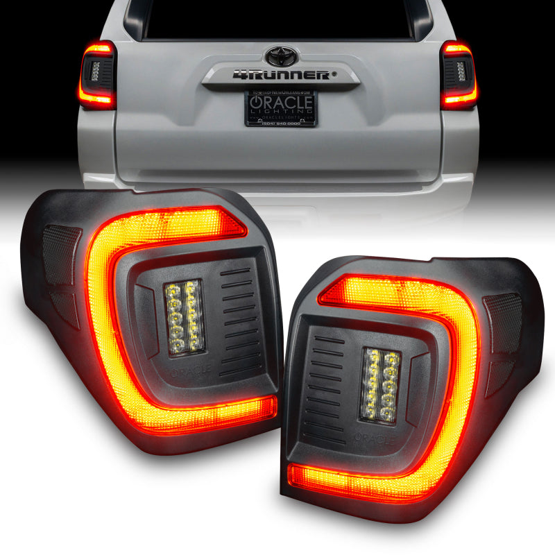 

ORACLE Lighting 5920-504-T - ORL5920-504-T - Oracle 14-23 Toyota 4Runner Black Series Lensless Flush Style LED Tail Lights - Tinted - Shipped in Europe - Tuningsupply.com
