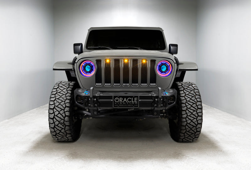 Oracle Oculus Bi-LED Projector Headlights for Jeep JL/Gladiator JT - w/ BC1 Controller SEE WARRANTY-tuningsupply.com