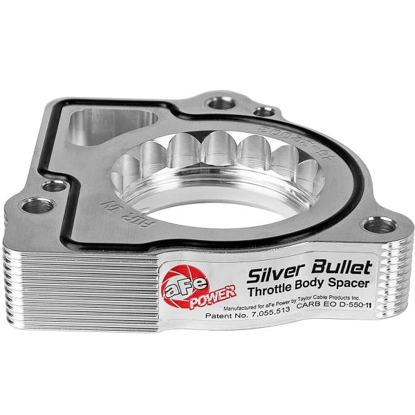 aFe Silver Bullet Throttle Body Spacers TBS Dodge Dakota/Durango 00-09 V8-4.7/5.7L HEMI-tuningsupply.com