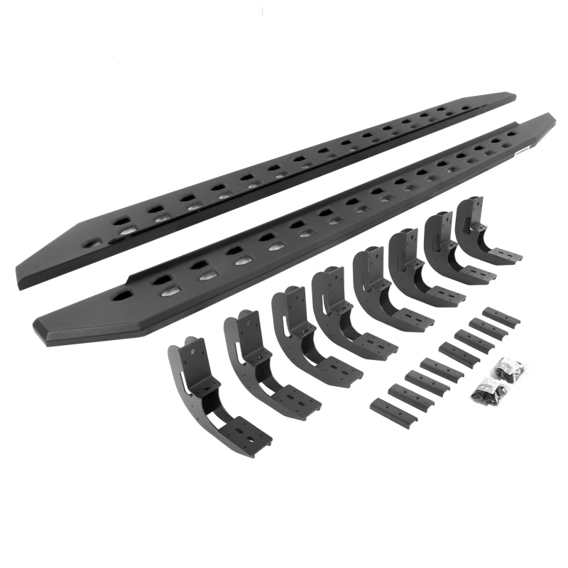 

Go Rhino 69404887SPC - GOR69404887SPC - Go Rhino 19-22 GMC Sierra 1500 CC 4DR (New Bdy) RB20 Slim Running Boards Kit (w/Brackets) - Tex. Blk - Shipped in Europe - Tuningsupply.com
