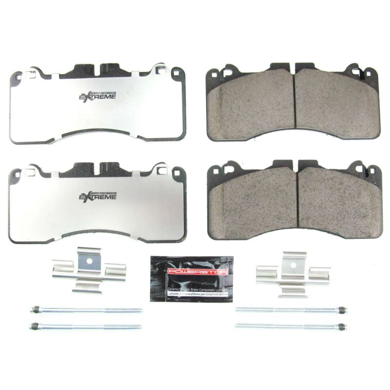 Power Stop 16-18 Lexus GS F Front Z26 Extreme Street Brake Pads w/Hardware-tuningsupply.com