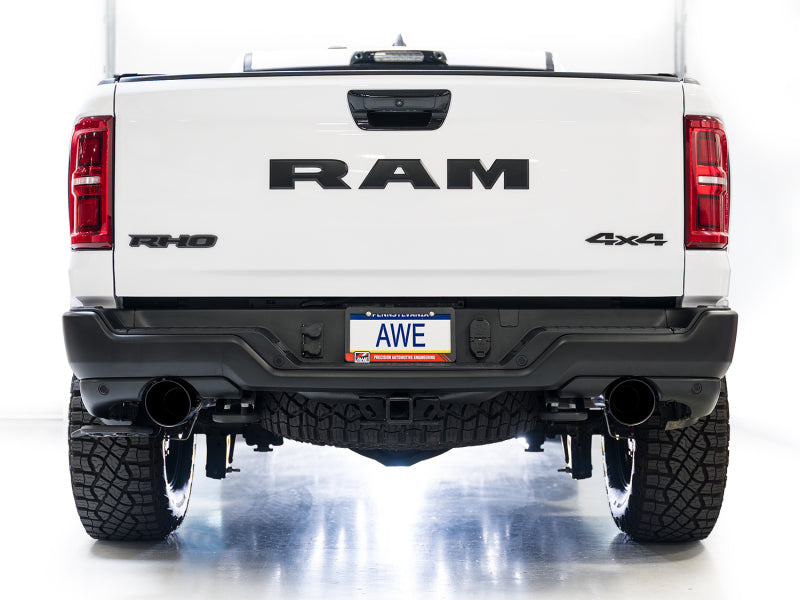 

AWE Tuning 3015-33630 - AWE3015-33630 - AWE Tuning 2025+ RAM 1500 RHO 3.0 I6 TT 0FG Dual Rear Exit Cat-Back Exhaust - Diamond Black Tips - Shipped in Europe - Tuningsupply.com
