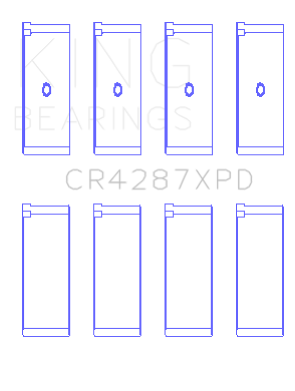 
  

King Engine Bearings GCR4287XPDSTDX - KINGCR4287XPDSTDX - King Honda B18C1/B18C5 16V (Predoweled for Alum Rods) Performance Rod Bearing Set - Size STDX - Shipped in Europe - Tuningsupply.com

