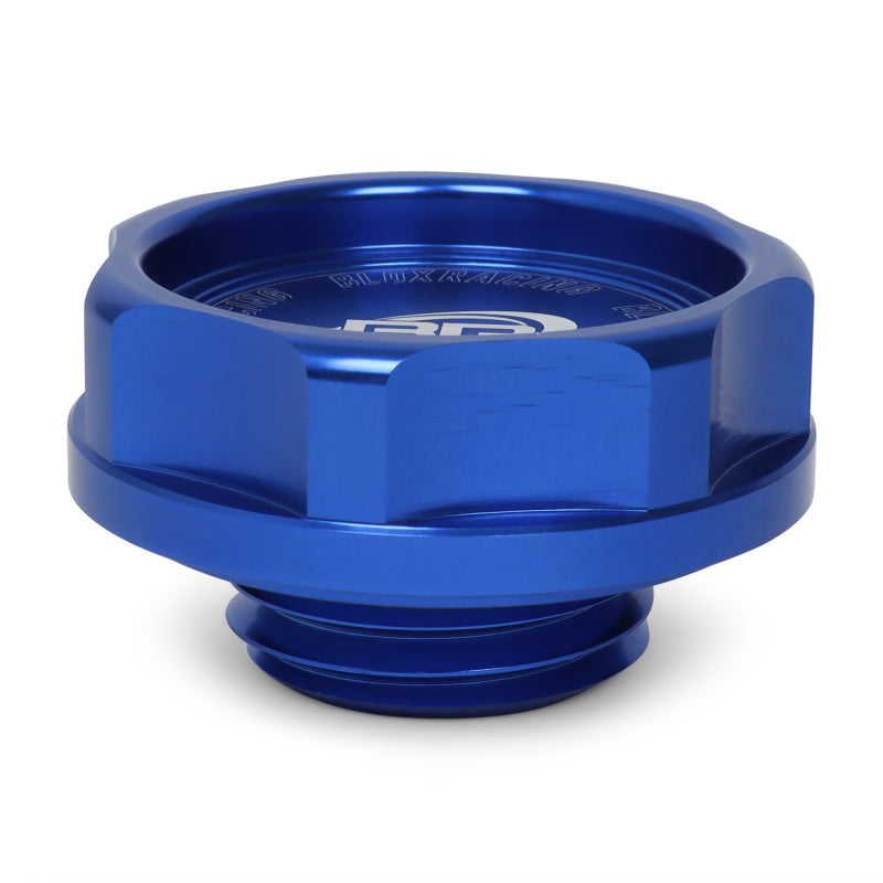 BLOX Racing Billet Honda Oil Cap - Blue-tuningsupply.com