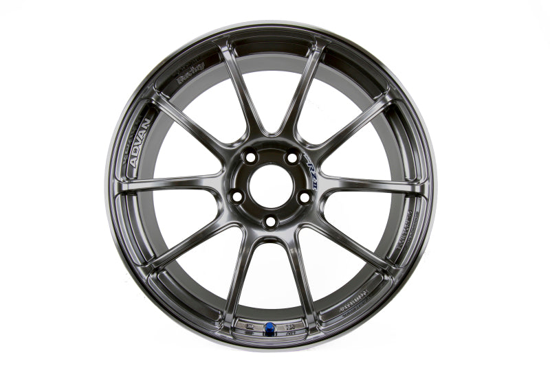 Advan RZII 17x8.5 +31 5-114.3 Racing Hyper Black Wheel-tuningsupply.com