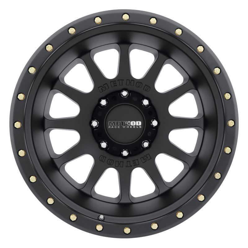 Method MR605 NV 20x12 -52mm Offset 8x6.5 121.3mm CB Matte Black Wheel-tuningsupply.com