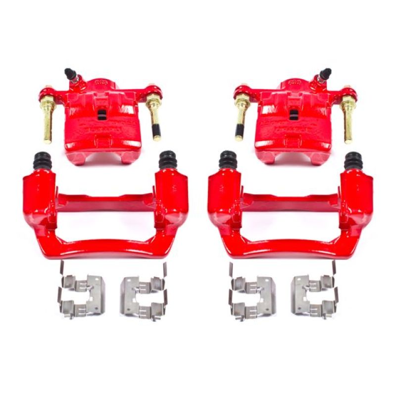 

PowerStop S3424 - PSBS3424 - Power Stop 09-13 Subaru Forester Rear Red Calipers w/Brackets - Pair - Shipped in Europe - Tuningsupply.com
