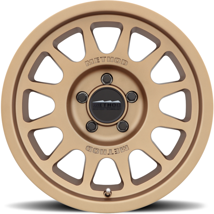 Method MR703 17x8.5 +25mm Offset 5x5 71.5mm CB Method Bronze Wheel-tuningsupply.com