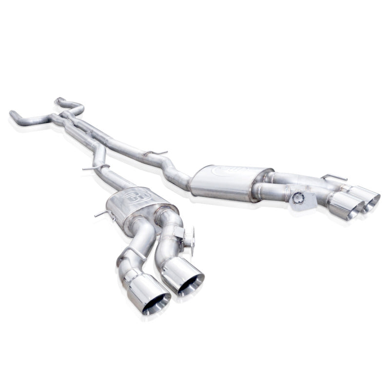 

Stainless Works CTSV16CB - SSWCTSV16CB - Stainless Works 2016-18 Cadillac CTS-V Sedan Catback System Resonated X-Pipe Dual-Mode Mufflers - Shipped in Europe - Tuningsupply.com
