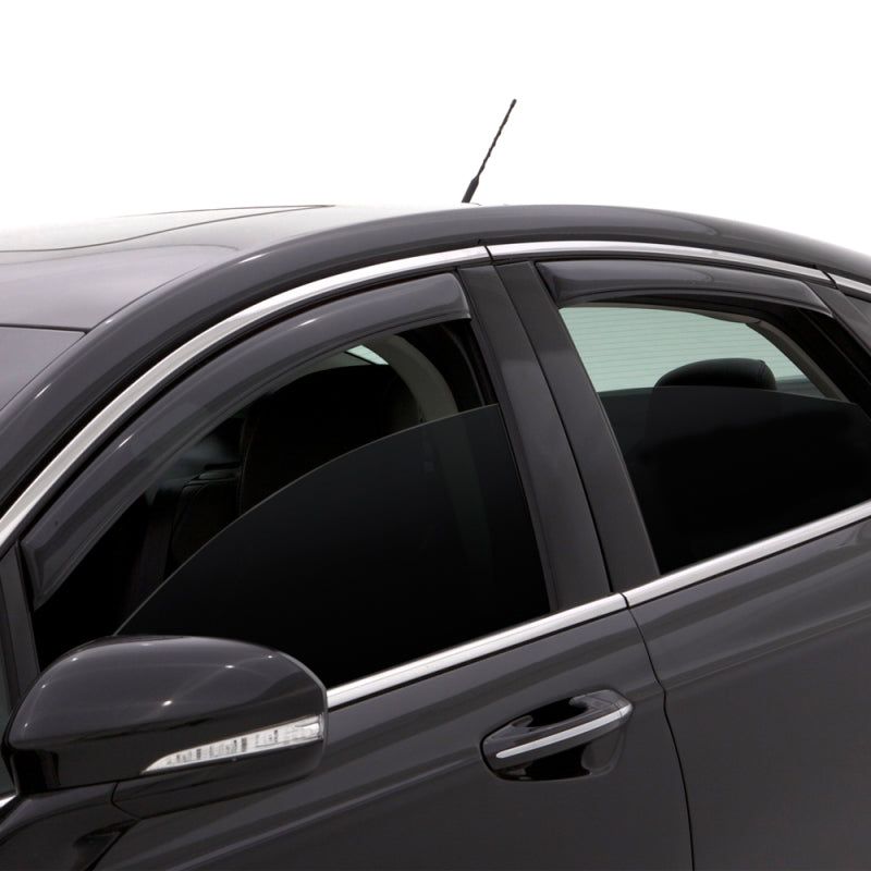 AVS 08-12 Ford Escape Ventvisor In-Channel Front & Rear Window Deflectors 4pc - Smoke-tuningsupply.com