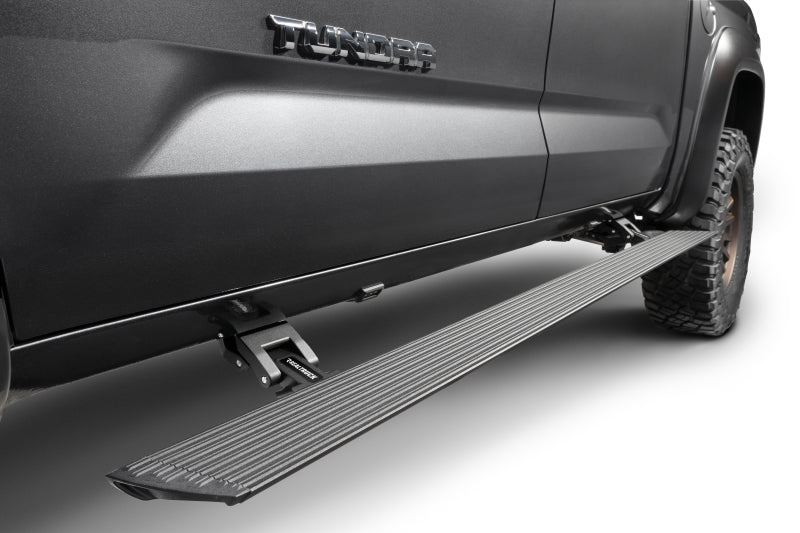 

Go Rhino  - GOR20444587PC - RealTruck 22-24 Toyota Tundra Crew Cab VoltStep Electric Running Board Kit - Tex. Blk - Shipped in Europe - Tuningsupply.com
