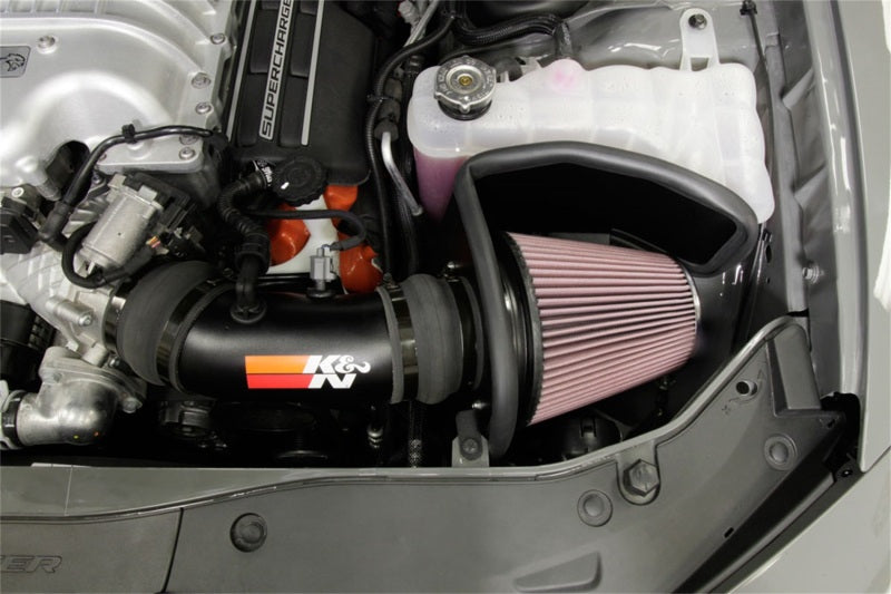 

K&N Engineering 69-2553TTK - KNN69-2553TTK - K&N 2017 Dodge Challenger Hellcat SC V8-6.2L F/l Typhoon Air Intake - Shipped in Europe - Tuningsupply.com
