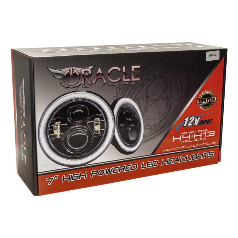 

ORACLE Lighting 5769J-504 - ORL5769J-504 - Oracle Jeep Wrangler JL/Gladiator JT 7in. High Powered LED Headlights (Pair) - No Halo - Shipped in Europe - Tuningsupply.com
