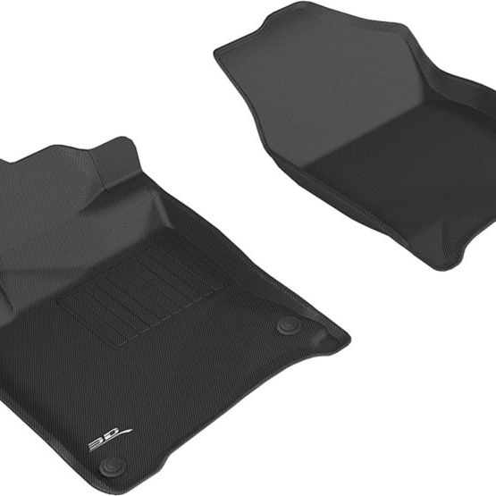 3D MAXpider 2016-2020 Honda Civic Kagu 1st Row Floormat - Black-tuningsupply.com